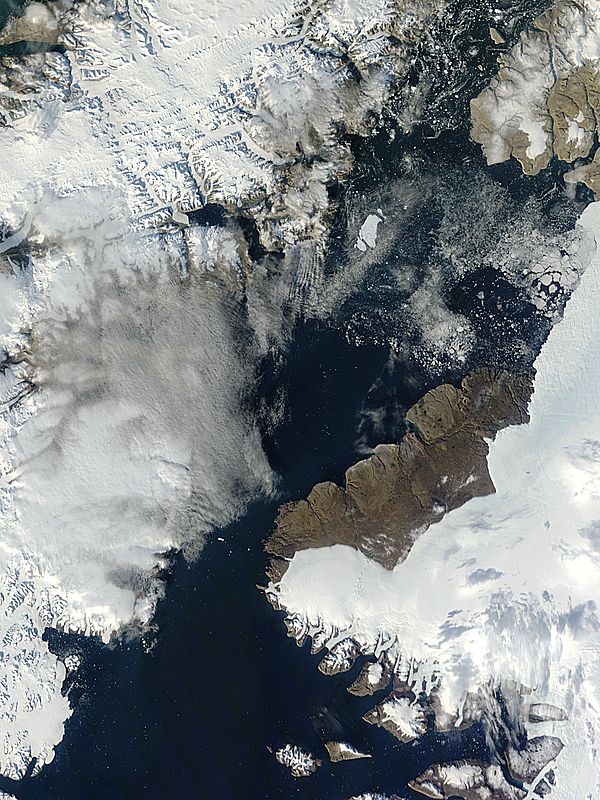NASA MODIS Image of the Day September 10, 2012 Iceberg from