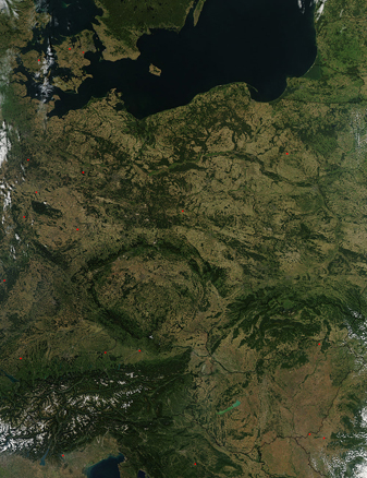 Modis image of the day