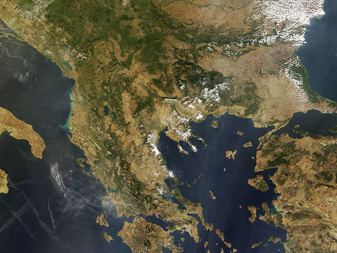 Modis image of the day