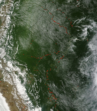Modis image of the day