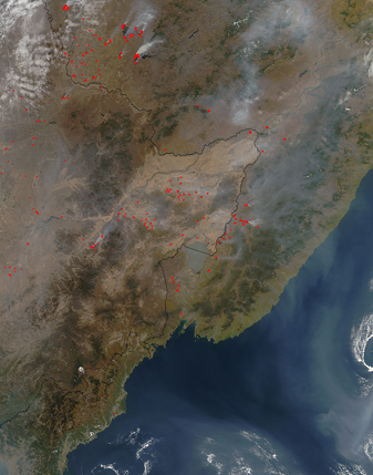 Modis image of the day