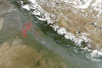 Modis image of the day