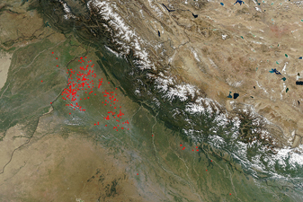 Modis image of the day