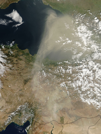 Modis image of the day