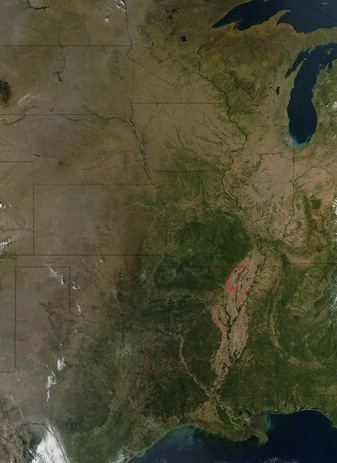 Modis image of the day
