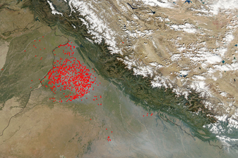 Modis image of the day