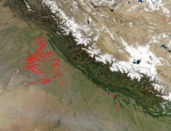 Modis image of the day