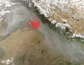 Modis image of the day