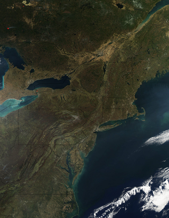 Modis image of the day