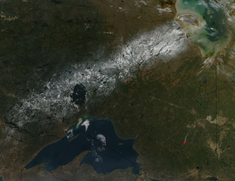 Modis image of the day