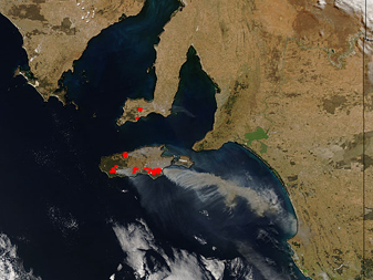 Modis image of the day