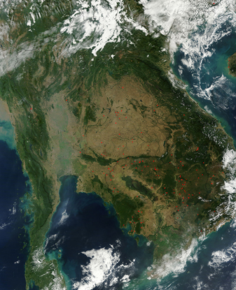 Modis image of the day