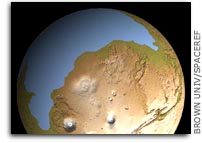 Sulfur dioxide may have helped maintain a warm early Mars