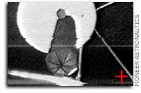 Balloon being inflated at 107,000 feet