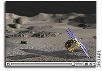 NEAR crash lands on Eros