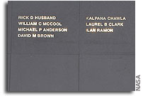 Dedication Ceremony for Columbia Names on Space Mirror Memorial