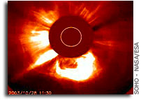 Solar Active Region Produces Intense Solar Flare