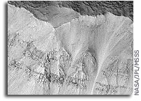 NASA Mars Picture of the Day: Layers in Crater Wall 