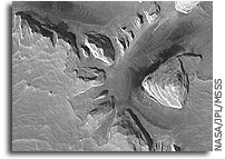 NASA Mars Picture of the Day: Wind-Eroded Terrain near Olympus Mons