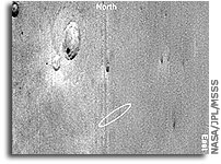 Mars Global Surveyor Images Beagle 2 Landing Site