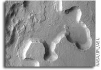 NASA Mars Odyssey THEMIS Image: Disappearing Act 