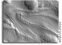 Antarctic Glaciers Help Decipher Recent Ice Ages on Mars