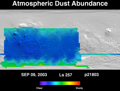 Orbit 21803 dust map