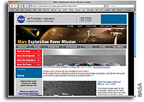 Spirit Landing Breaks All Previous NASA Internet Records