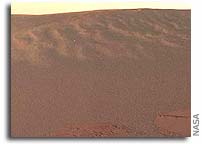 NASA Mars Opportunity Rover Image: Meridiani Planum in Color