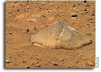 Spirit Drives to a Rock Called 'Adirondack' for Close Inspection