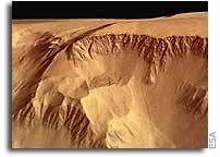 Mars Express Images of the Western flank of Olympus Mons