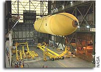NASA ships Space Shuttle External Tank back to Factory for Redesign Upgrade