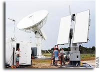 Radar test during MESSENGER launch may help shuttle's