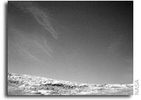 Opportunity Image of Martian Clouds