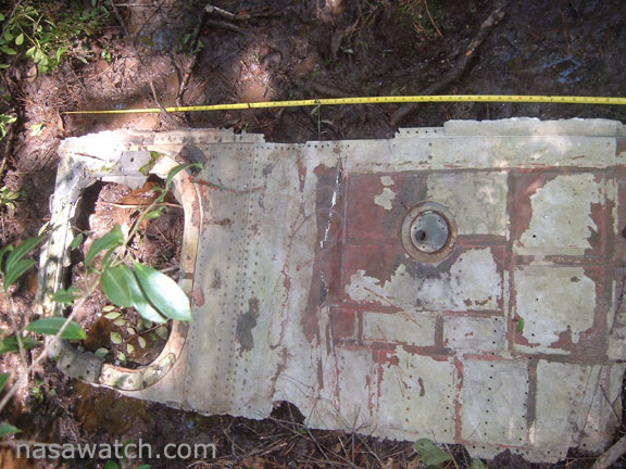 human space shuttle columbia debris