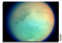 Titan in False Color