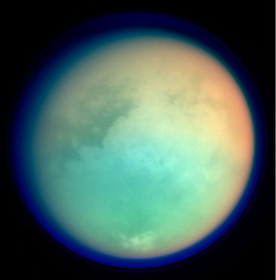 Picture of Titan from Spaceref.com.