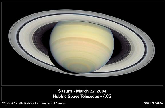 hubble saturn