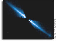 Spitzer and Hubble Telescopes Capture Evolving Planetary Systems