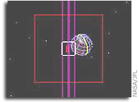 Iapetus Flyby Animation