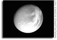 NASA Cassini Image: Dione