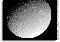 NASA Cassini Image: Tethys