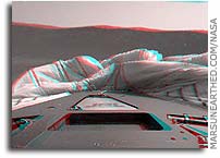 NASA Mars Opportunity Rover Stereoscopic Anaglyphs