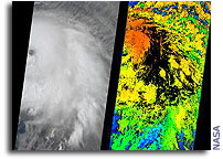Frances, Ivan Contribute to MNASA's Hurricane Studies