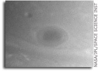 Saturnian Hurricane