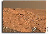 Spirit Rover Panorama of Columbia Hills