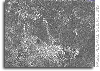 Radar Image of Titan: Follow the Arrow