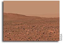 NASA Mars Spirit Rover Image: The Columbia Hills in Color