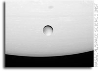 Dione and Saturn