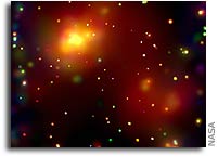 Chandra Catches Early Phase of Cosmic Assembly